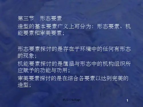 立体构成-点线面体