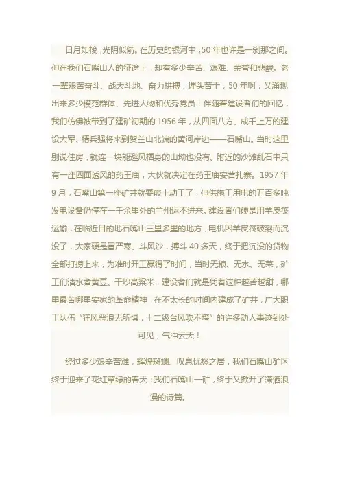 石嘴山的资料