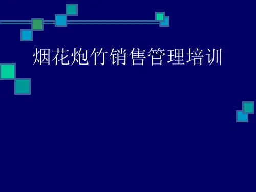 《烟花爆竹安全管理》PPT课件