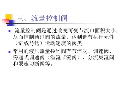 第三节  常用液压控制阀2