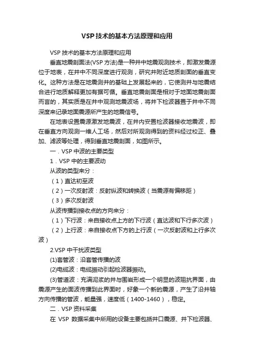 VSP技术的基本方法原理和应用