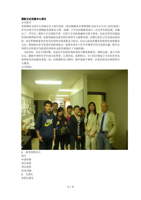 IEC国际文化交流中心项目