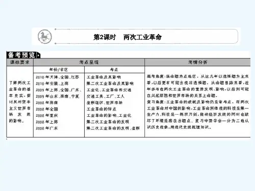 两次工业革命 PPT