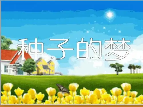 《种子的梦》演示文稿