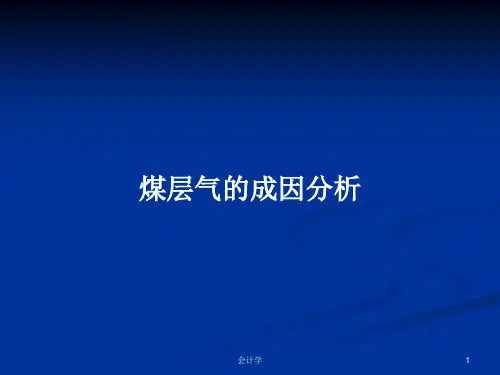煤层气的成因分析PPT学习教案