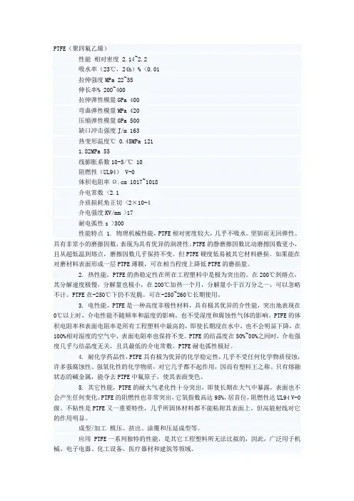 特氟龙PTFE