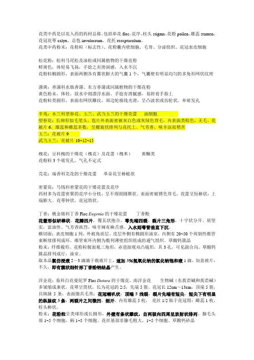 中药鉴定学下