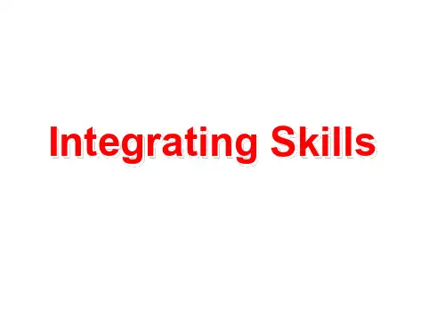 高一英语-animal-experiments-integrating-skills(201912)