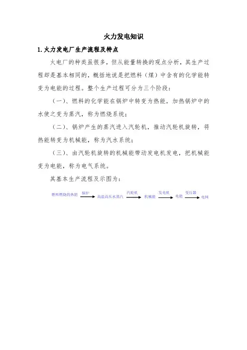 发电知识---锅炉