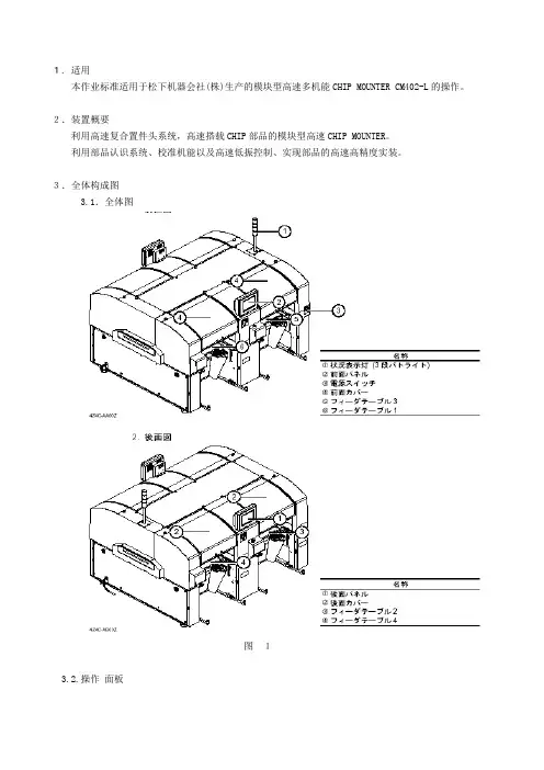 CM402操作说明书