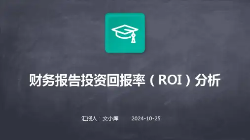 财务报告投资回报率(ROI)分析