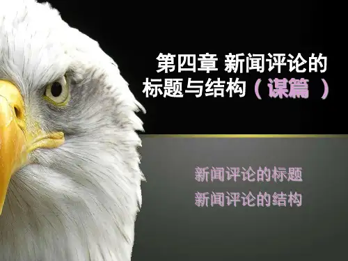 第四章 标题与结构