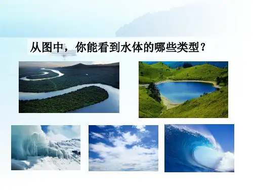 高一地理人教版必修一第三章第一节 自然界的水循环(共34张PPT)