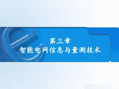 智能电网信息与量测技术  ppt课件