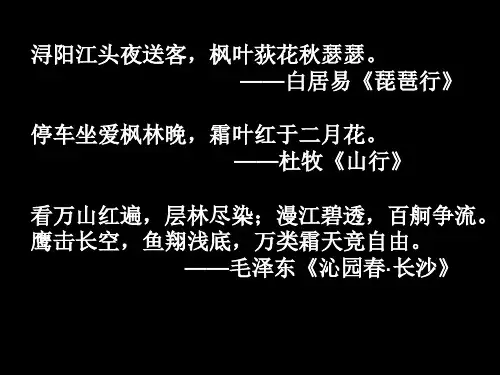 人教版高中语文必修二《故都的秋》课件(22张PPT)