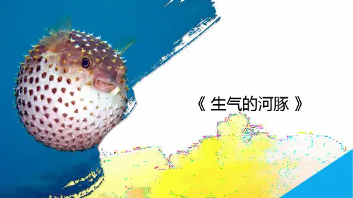 创意绘画——生气的河豚——美术教案PPT课件