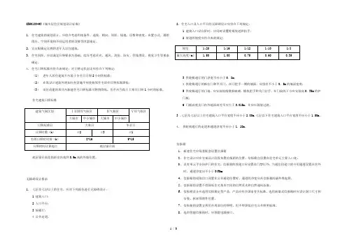 无障碍设计要求