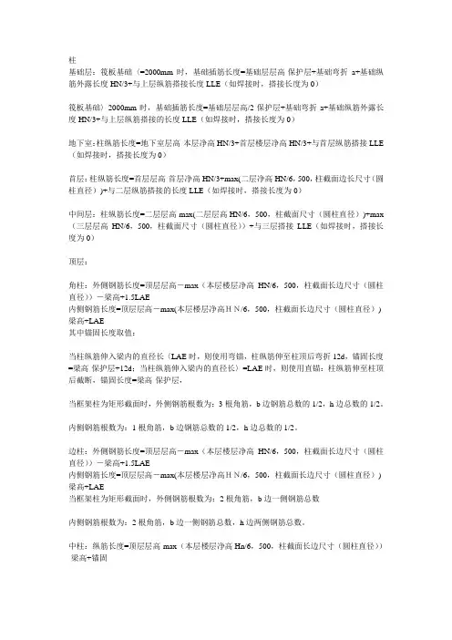 板配筋计算