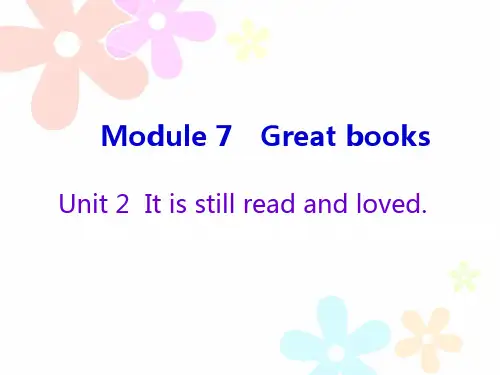 外研版九年级英语上册课件：Module 7 Unit 2 (共37张PPT)