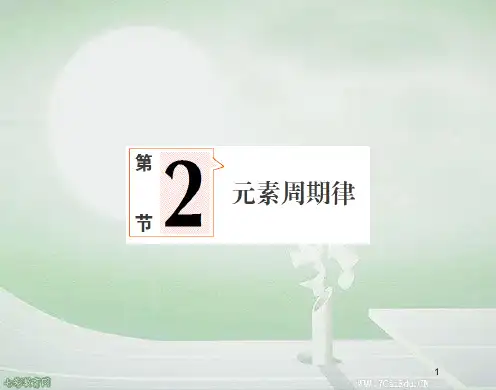 2019高考化学金版教程一轮复习课件5.2资料素周期律.ppt