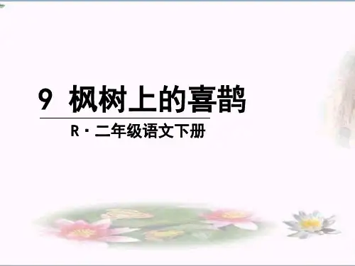 枫树上的喜鹊人教(部编版)PPT 优秀课件