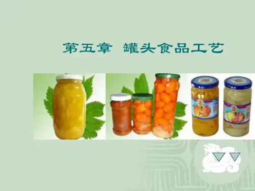 第五章：罐头食品工艺