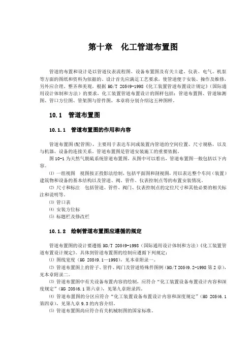 (仅供参考)化工管道布置图 (全)