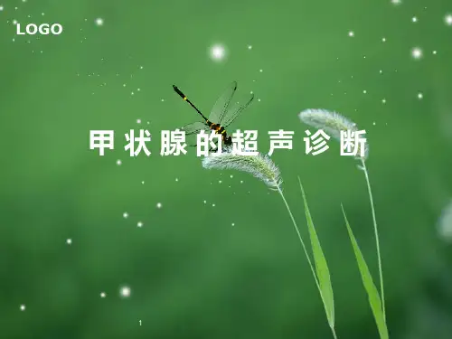 甲状腺的超声诊断PPT课件