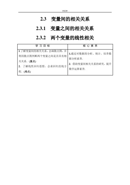 两个变量的线性相关 (11)