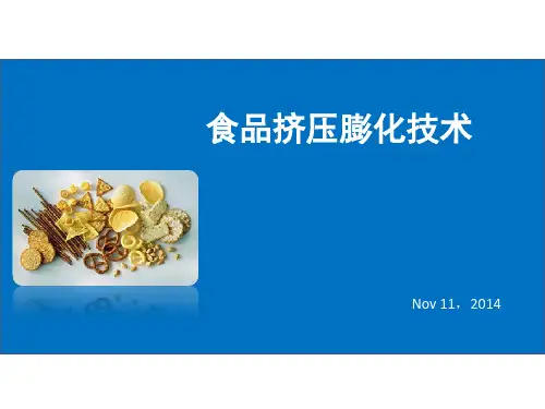 挤压膨化技术精选全文