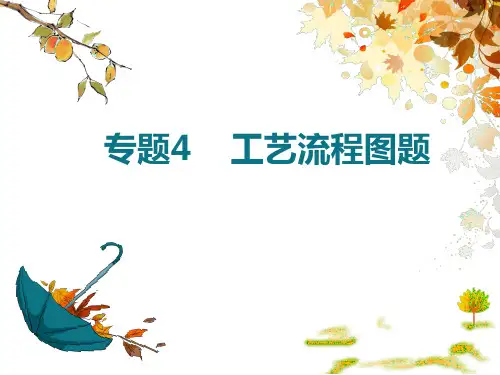 中考化学专题4    工艺流程图题