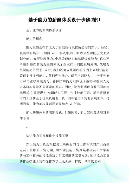基于能力的薪酬体系设计步骤(精)1.doc