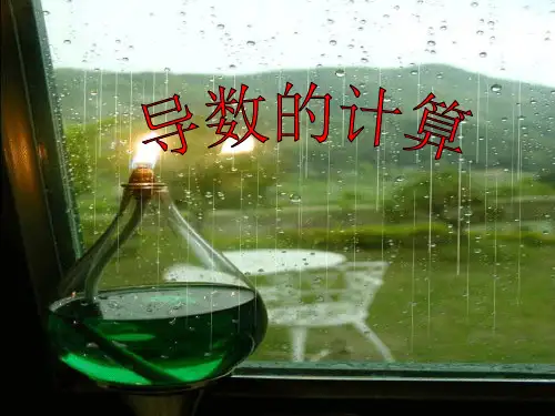 导数计算ppt课件