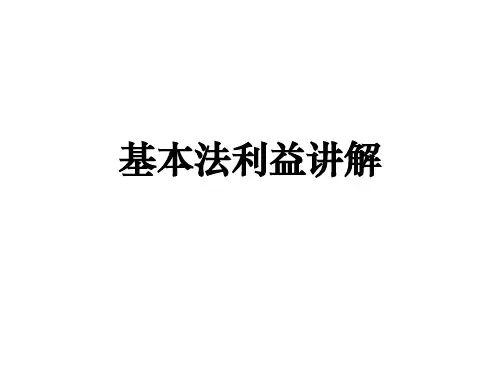 基本法讲解ppt课件