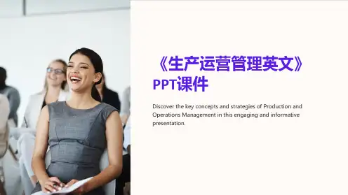 《生产运营管理英文》课件