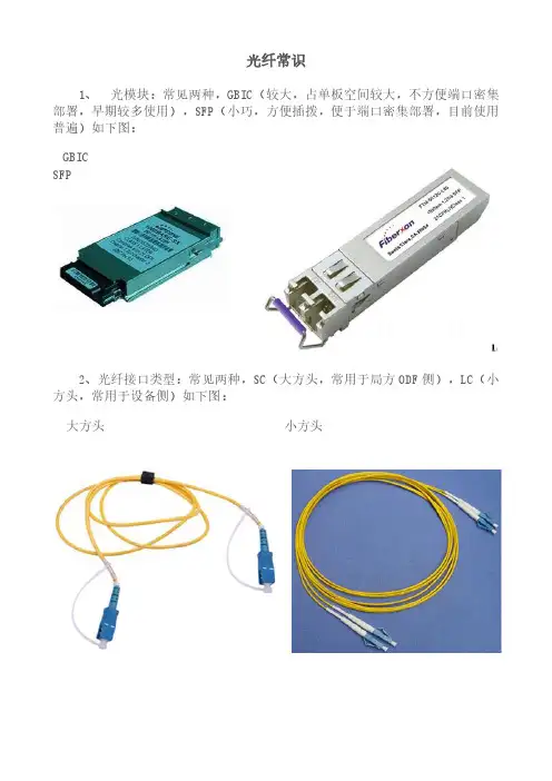 光纤基础常识