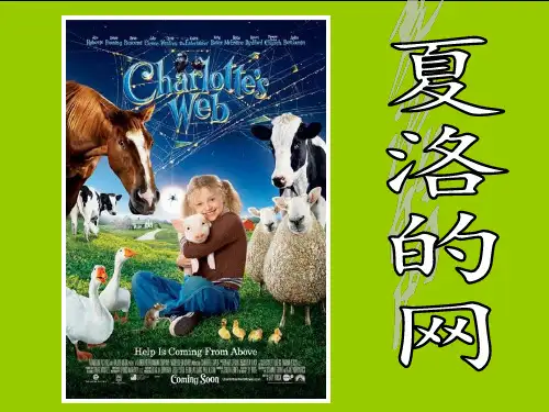 《夏洛的网》主题课.ppt