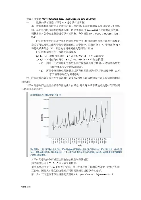 SVAR模型制作过程