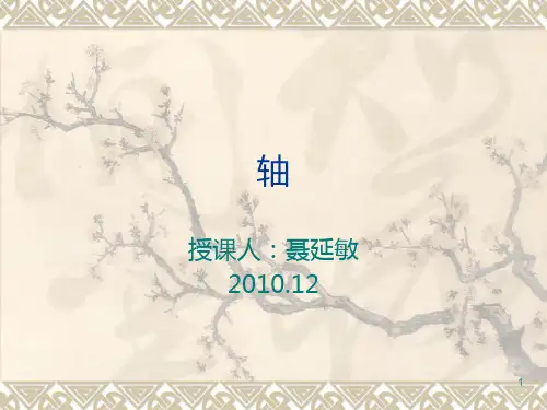 轴的结构PPT课件