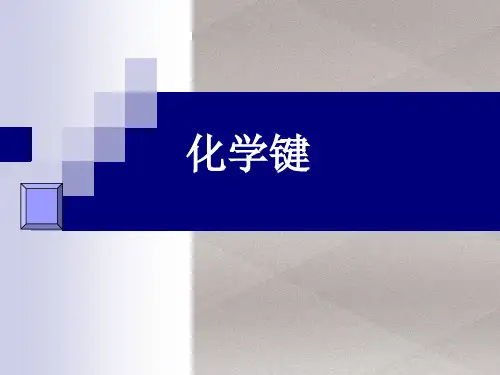 沪科版化学高一上册-3.1 化学键 课件 
