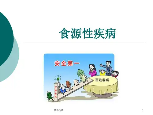 食源性疾病PPT课件