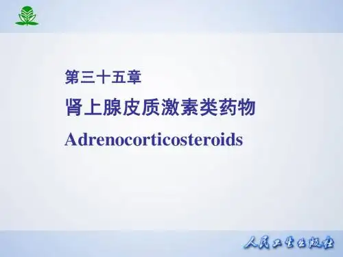 35章  肾上腺皮质激素类药物-2010