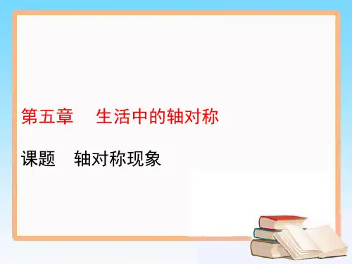 2020-2021学年北师大版七年级数学下册教学课件 5.1轴对称现象
