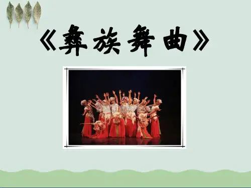 《彝族舞曲》PPT课件