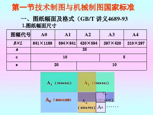 工程制图国家标准