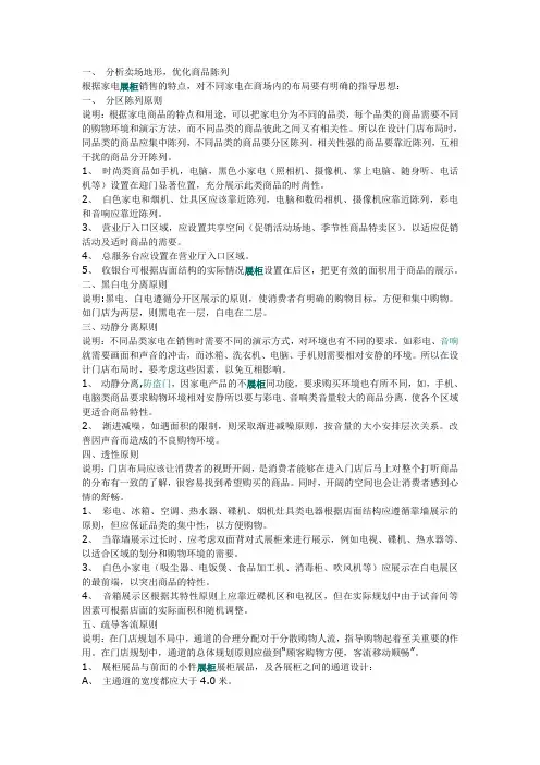 家电陈列