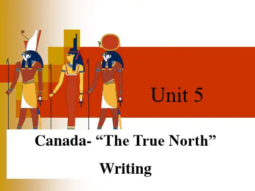 必修三Unit5 教学案七 writingPPT课件