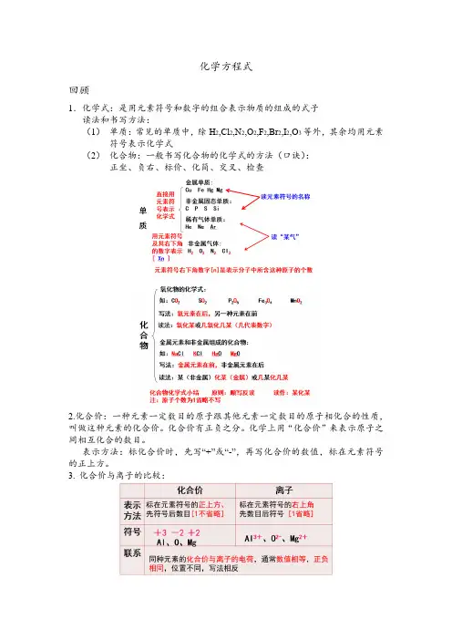 第3课时 化学式和化合价