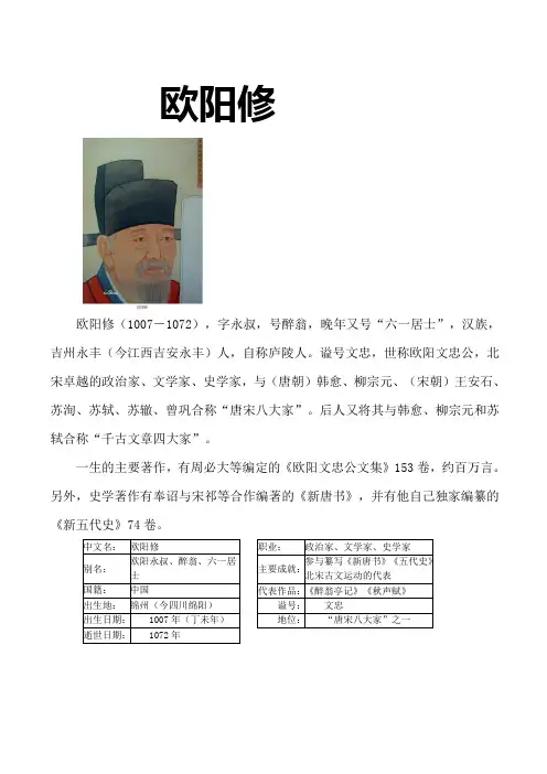 欧阳修