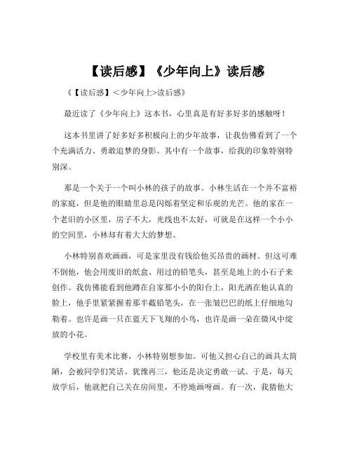【读后感】《少年向上》读后感